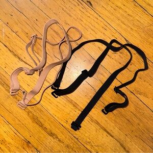 Skims removable/adjustable bra strap set NWOT